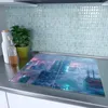 Spritzschutz Herdabdeckplatte Schneidebrett aus Glas Produktbild-Vorschau 2