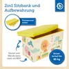 Bieco Sitzbox mit Stauraum Kinder - Spielzeugtruhe - Kisten Produktbild-Vorschau 4