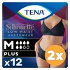 Tena Silhouette plus M black Inkontinenz Pants 2X12 St Produktbild-Vorschau 3