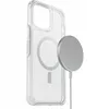 A clear phone case with a magnetic charger attached to the back. Anteprima dell’immagine prodotto