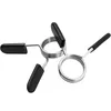 Two spring collars for weightlifting bars, presented on a white background. Produktbild-Vorschau