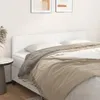 vidaXL Kopfteile Weiß 160x5x78/88 cm Kunstleder Produktbild-Vorschau 2