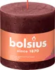Bolsius Rustik Stumpenkerze Samtrot 100/100mm Produktbild-Vorschau 3