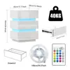 Table de nuit LED avec prise électrique & USB, haute Voir les images du produit 2