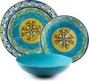 Set di stoviglie Excelsa 18 pezzi Etno Chic in porcellana e Anteprima dell’immagine prodotto 5