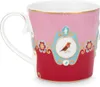 PIP STUDIO Love Birds Medallion Red-Pink Henkelbecher Large Produktbild-Vorschau 4