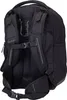 The back of a black backpack. Náhled obrázku produktu