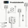 Steckdosenleiste mit USB, 4 Steckdosen + 3 USB-C & 3 USB-A, Produktbild-Vorschau 3