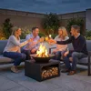 Outsunny vuurkorf, diameter 59 cm, met houtopslag en Productafbeelding-voorbeeld 2