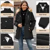 Dames Winter Parka met Kap en Fleece Voering Productafbeelding-voorbeeld 5