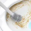 INF Zakřivená silikonová toaletní štětka Bílý Náhled obrázku produktu 4