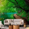 Selbstklebende Folie Fototapete - Green peace 392x280 cm Produktbild-Vorschau 1