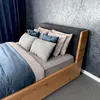 Massivholzbett Aura mit Bettkasten, 140x200 cm, Storm 06, Produktbild-Vorschau 10