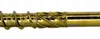A close-up, side view of a golden screw on a white background. Náhled obrázku produktu
