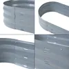 Pflanzbeet ‘Alfedena’ verzinkter Stahl oval 90 x 50 x 25 cm Produktbild-Vorschau 5
