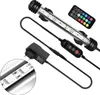 A product shot of an LED aquarium light with its accessories. Produktbild-Vorschau
