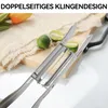 3x Sparschäler Edelstahl, Doppelklinge Gemüseschäler für Produktbild-Vorschau 2