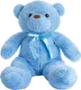 Gustaw Teddy Bear Large XXL (Blue, 120cm) Dulce- Ours en Voir les images du produit 1