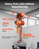 Elektrický řetězový kladkostroj VEVOR 2000 kg, zdvih 6,1 m, Náhled obrázku produktu 2