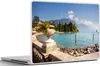 MuchoWow® Laptop Aufkleber Sticker Cover Gardasee - Küste - Produktbild-Vorschau 6