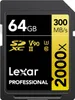 Lexar Professional 2000x SD Karte 64GB, SDXC UHS-II Produktbild-Vorschau 1
