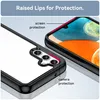 Close-up view of a phone case highlighting its protective features. Produktbild-Vorschau