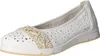 Rieker Ballerina in weiss/weiss kombi, Gr. 39 Produktbild-Vorschau 4