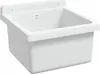 Vidaxx Wandwaschbecken 40x40x24 cm Harz weiß Produktbild-Vorschau 9