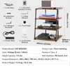 SucceBuy Supporto multimediale AV a 4 livelli con prese di Anteprima dell’immagine prodotto 7