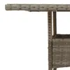vidaXL Tavolo da giardino con piano in legno di acacia Anteprima dell’immagine prodotto 10