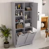 Sweiko 78 x 35 x 172 cm Badezimmerschrank, Produktbild-Vorschau 2