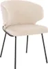 HOME DELUXE - Polsterstuhl AMARA- 1 Stück, Farbe: Samt Produktbild-Vorschau 1