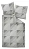Janine Mako-Satin Bettwäsche J.D. 87065 grau 135x200 cm + Produktbild-Vorschau 2
