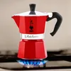 BIALETTI Moka Express 3 espresovač červený, 3 šálky Náhled obrázku produktu 16