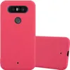 Cadorabo Hülle für LG Q8 Schutzhülle in Rot Handyhülle TPU Produktbild-Vorschau 1