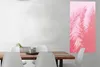 MuchoWow® Poster Pflanzen - Blätter - Rosa 60x120 cm - Produktbild-Vorschau 2
