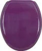 MSV Sedile WC Coperchio del WC Anima in legno MDF "Violet Anteprima dell’immagine prodotto 7
