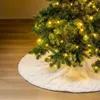 MAREN - Weihnachtsbaumrock Ø100 cm - Snow White - Weiss Produktbild-Vorschau 1