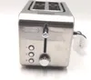 A stainless steel toaster on a white background. Podgląd zdjęcia produktu
