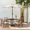 Avestar 228 cm Sonnenschirm, Gartenschirm, mit Kurbel, Produktbild-Vorschau 9