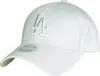 New Era 9Forty Damen Cap - SATIN Los Angeles Dodgers weiß Produktbild-Vorschau 1