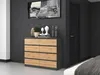 Topeshop M8 120 ANT/ART KPL, Anthrazit, Eiche, 8 Produktbild-Vorschau 11