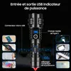 2000 Lumen Zoom-Taschenlampe mit USB-C – Duale Produktbild-Vorschau 10