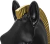 Mauro Ferretti Schachfigur Pferd Ø18,5x50 cm schwarz gold Produktbild-Vorschau 7