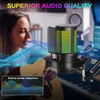Gaming Mikrofon, USB Microphone mit Arm, für MAC PS4 PS5 Produktbild-Vorschau 4