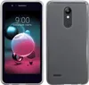 LG K11 Handy Silikon Schutzhülle Cover Case Grau Produktbild-Vorschau 1