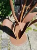 Edelrost Glasblume Blumenzauber, 120cm rot Produktbild-Vorschau 4