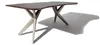 MASSIVMOEBEL24.DE Baumtisch Akazie 160x90x76 grau lackiert Produktbild-Vorschau 7