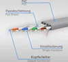 hb-digital Netzwerkkabel 20m LAN Kabel Cat7 Patch Kabel Produktbild-Vorschau 6