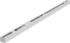 A white linear light fixture is shown against a white background. Produktbild-Vorschau